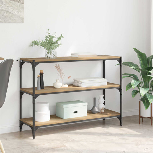 vidaXL Book Cabinet 3-Tier 100 x 33 x 70.5 cm Engineered wood