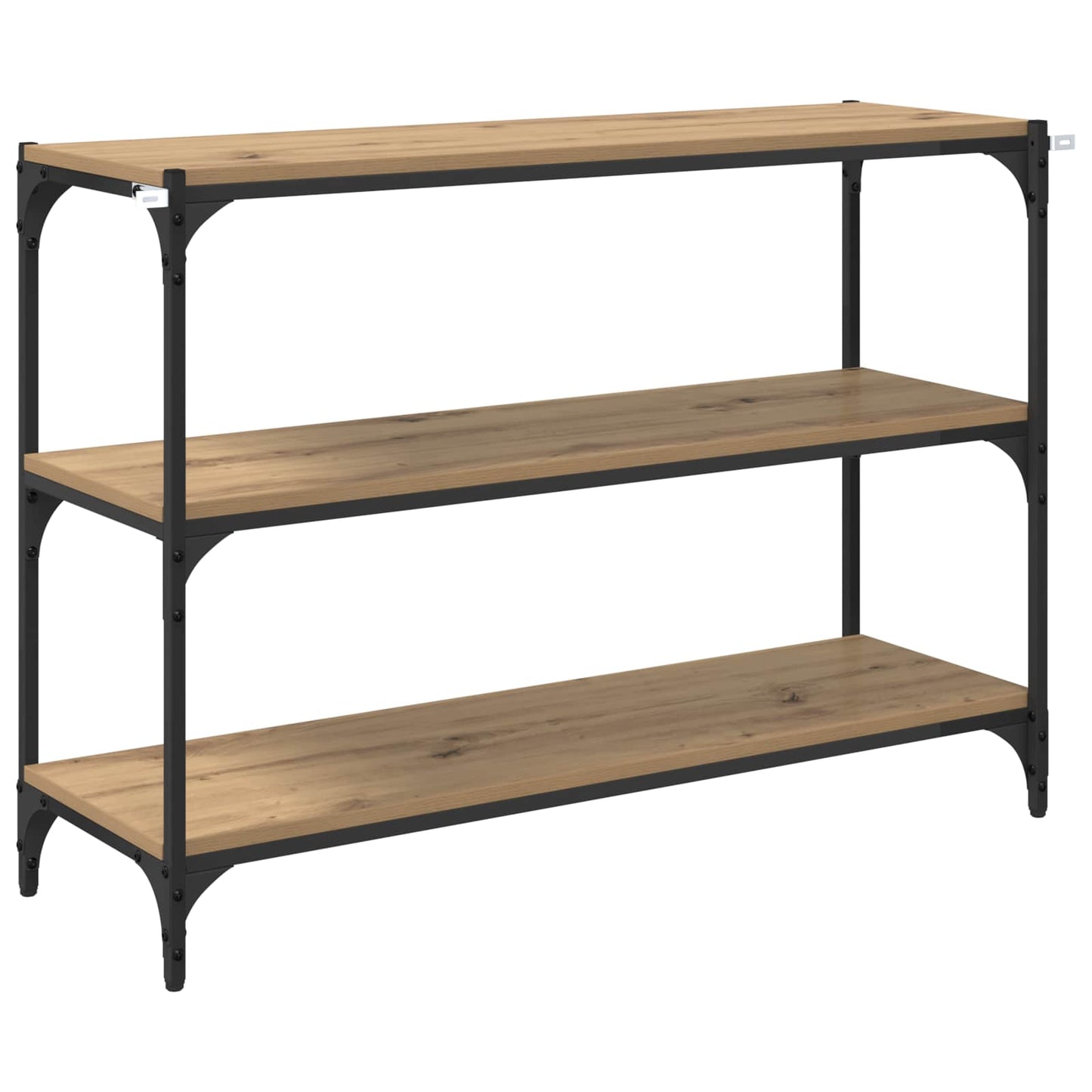 vidaXL Book Cabinet 3-Tier 100 x 33 x 70.5 cm Engineered wood