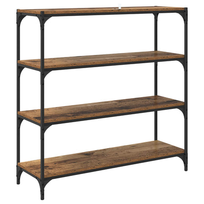 vidaXL Book Cabinet Old Wood 100 x 33 x 100 cm