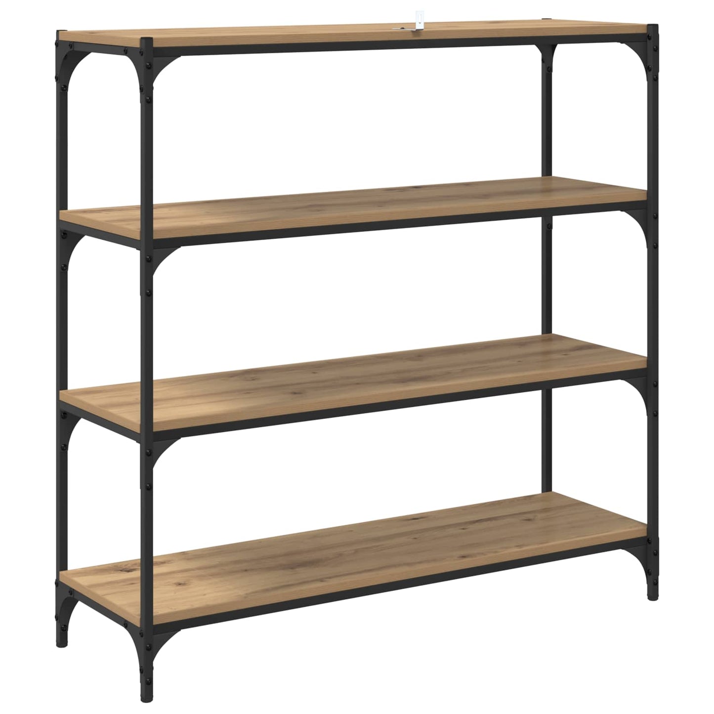 vidaXL Book Cabinet 3-Tier 100 x 33 x 100 cm Engineered wood