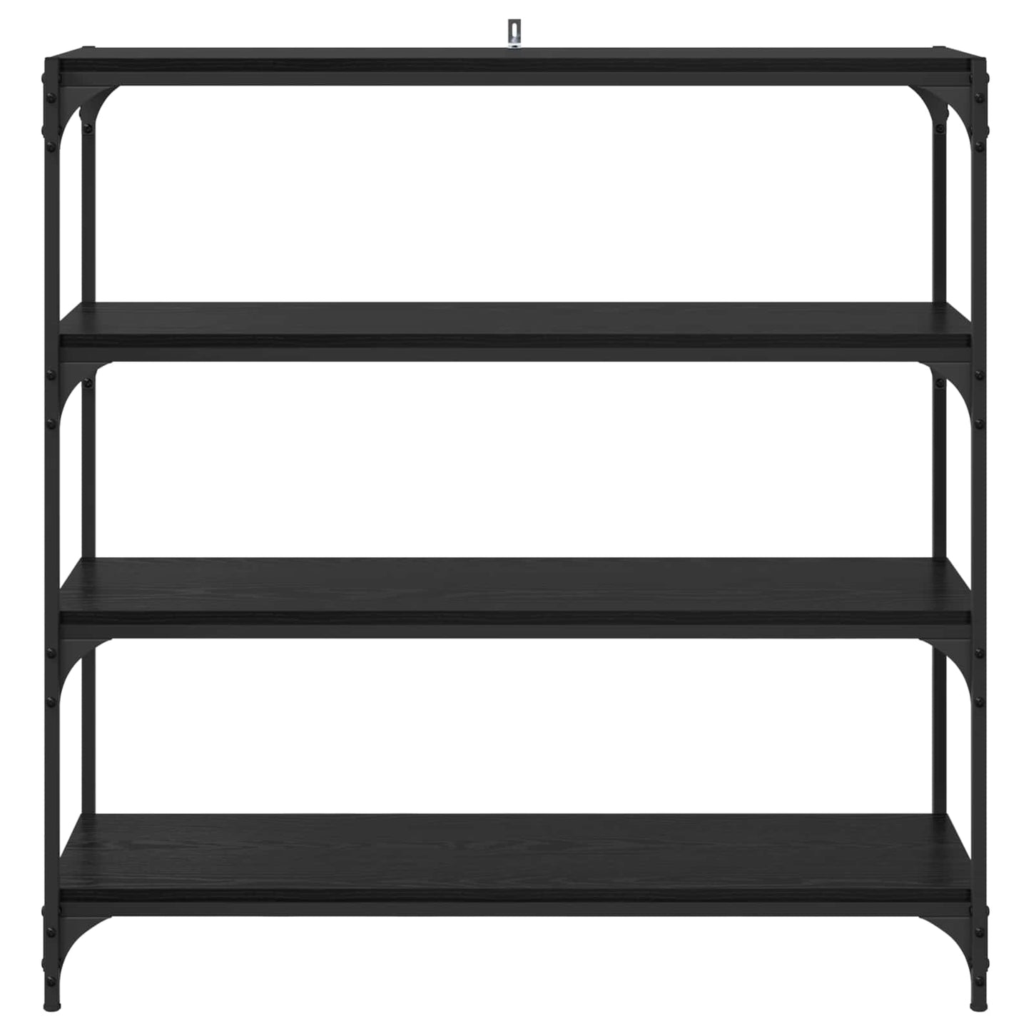 vidaXL Book Cabinet Black Oak 100 x 33 x 100 cm