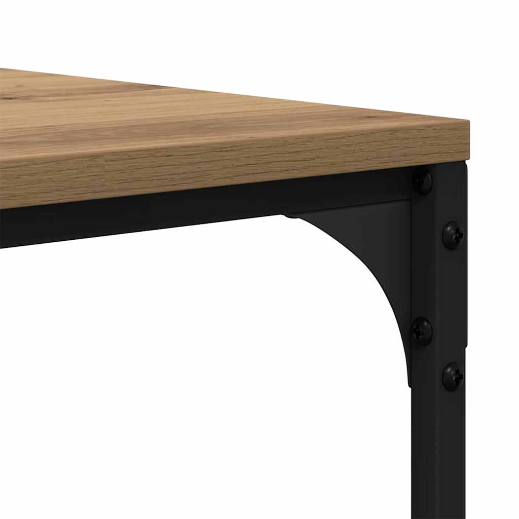 vidaXL Coffee Table Artisan Oak 100 x 50 x 35 cm Engineered Wood