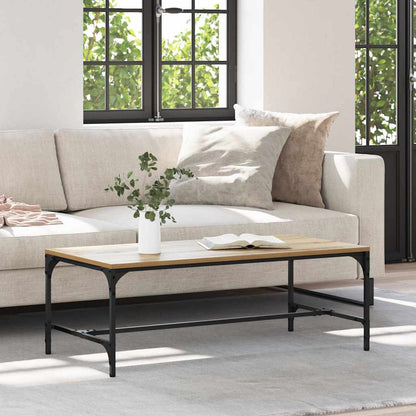 vidaXL Coffee Table Artisan Oak 100 x 50 x 35 cm Engineered Wood