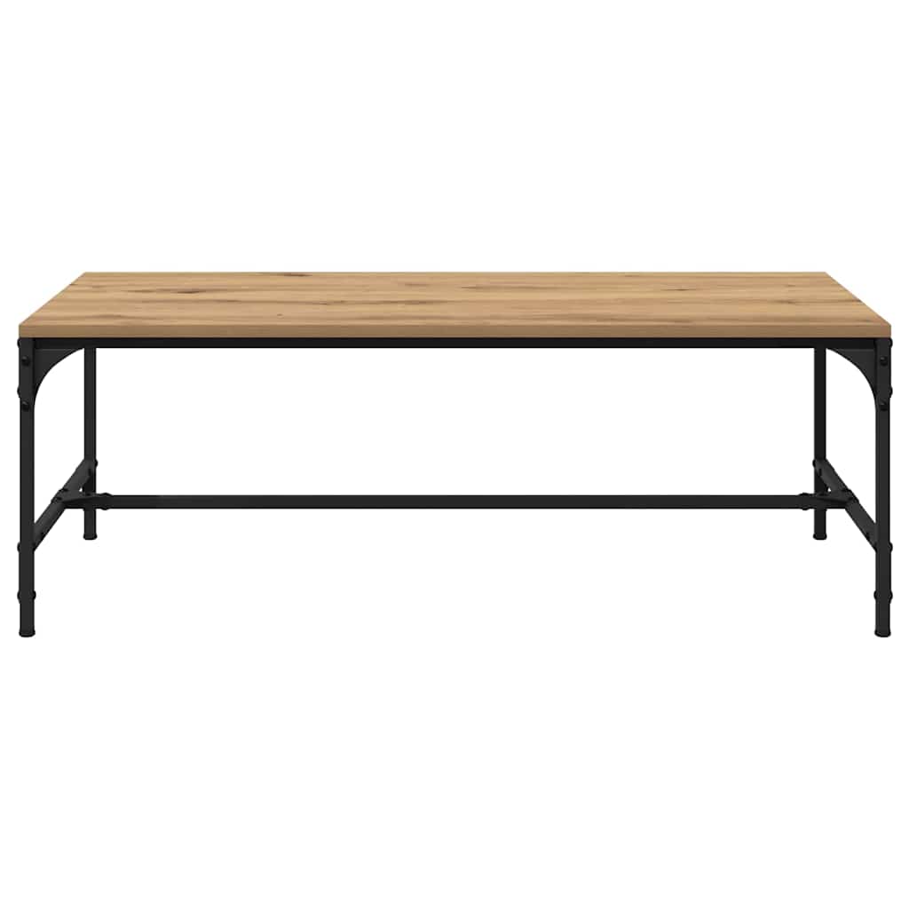 vidaXL Coffee Table Artisan Oak 100 x 50 x 35 cm Engineered Wood