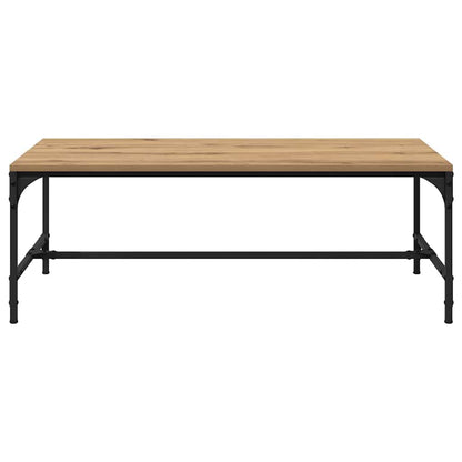 vidaXL Coffee Table Artisan Oak 100 x 50 x 35 cm Engineered Wood