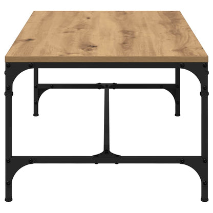 vidaXL Coffee Table Artisan Oak 100 x 50 x 35 cm Engineered Wood