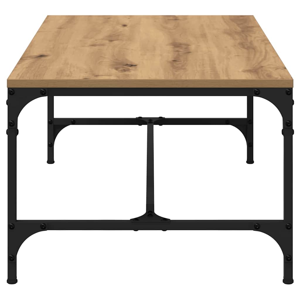 vidaXL Coffee Table Artisan Oak 100 x 50 x 35 cm Engineered Wood
