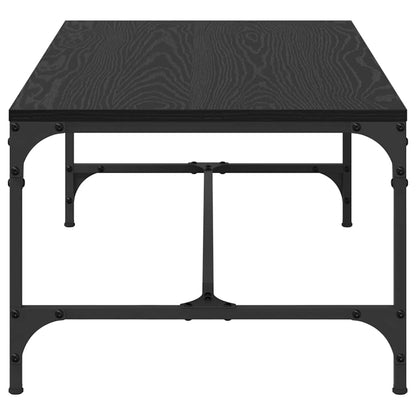 vidaXL Coffee Table Black Oak 100 x 50 x 35 cm Engineered Wood
