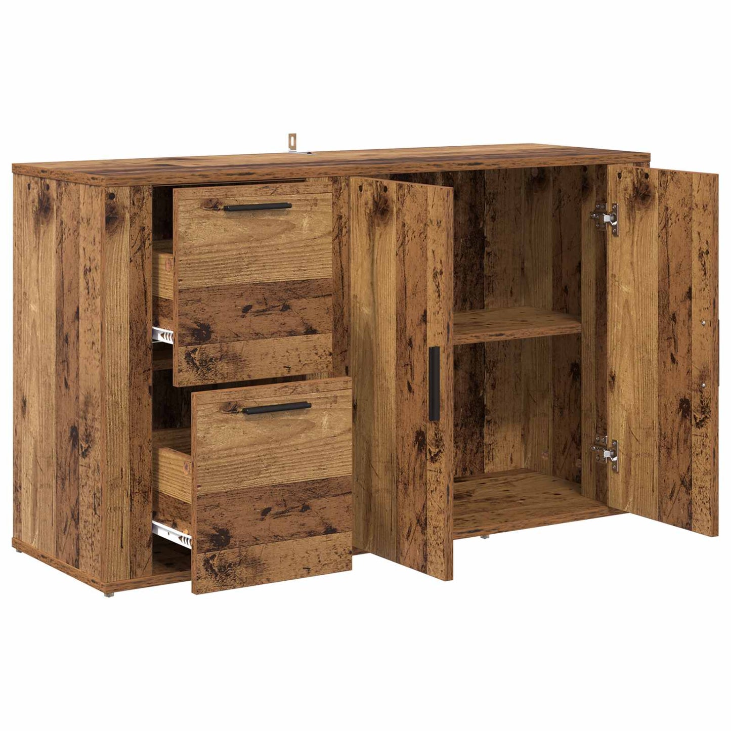 vidaXL Sideboard Old Wood 100 x 33 x 59.5 cm Engineered Wood