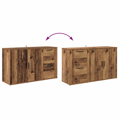 vidaXL Sideboard Old Wood 100 x 33 x 59.5 cm Engineered Wood