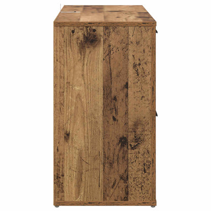 vidaXL Sideboard Old Wood 100 x 33 x 59.5 cm Engineered Wood