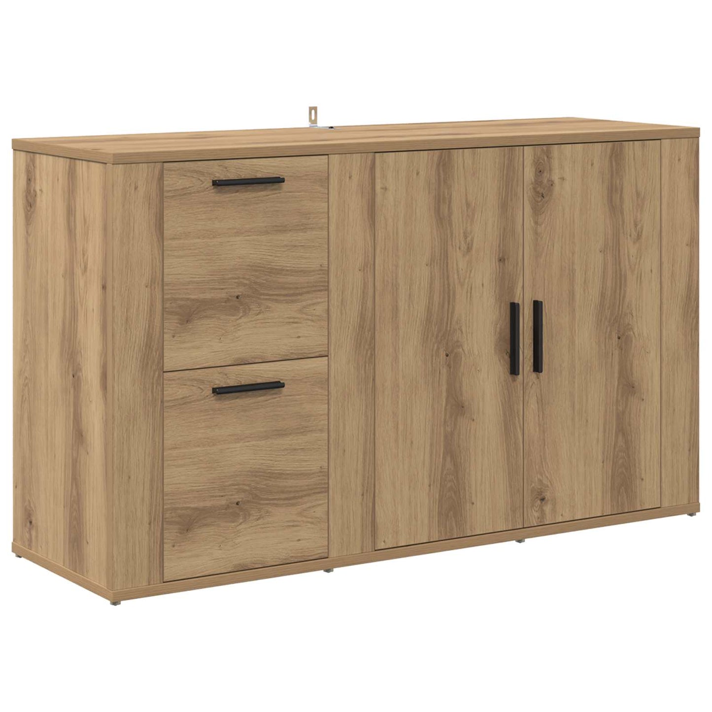 vidaXL Sideboard Artisan Oak 100 x 33 x 59.5 cm Engineered Wood