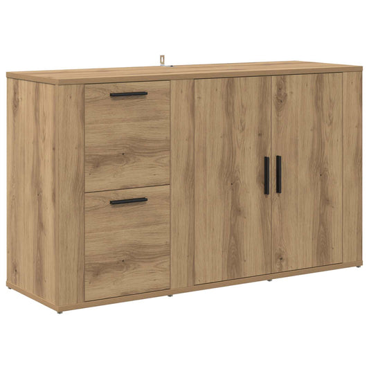 vidaXL Sideboard Artisan Oak 100 x 33 x 59.5 cm Engineered Wood