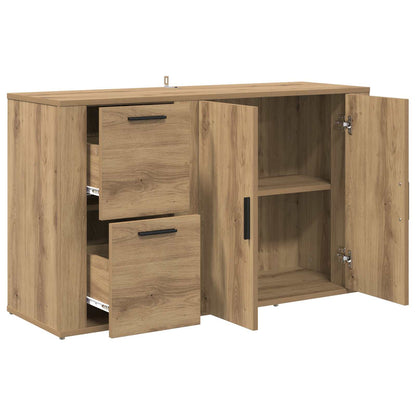 vidaXL Sideboard Artisan Oak 100 x 33 x 59.5 cm Engineered Wood