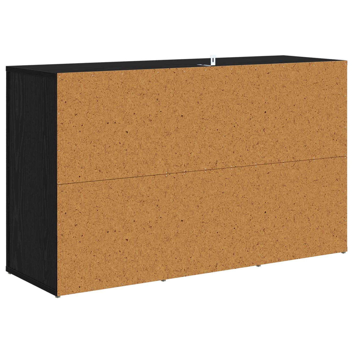 vidaXL Sideboard Black Oak 100 x 33 x 59.5 cm Engineered Wood