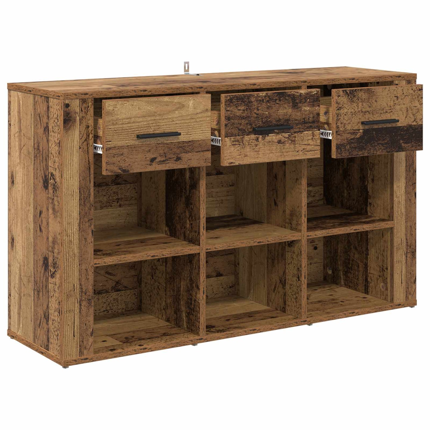 vidaXL Sideboard Old Wood 100 x 30 x 59.5 cm Engineered Wood