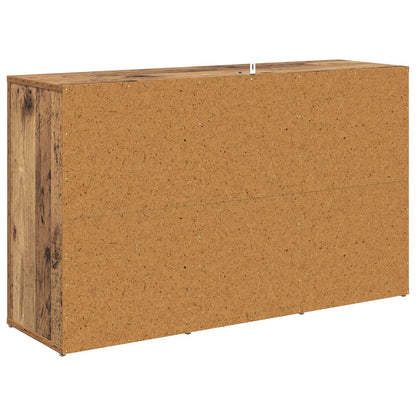 vidaXL Sideboard Old Wood 100 x 30 x 59.5 cm Engineered Wood