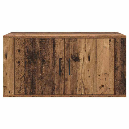vidaXL Wall Mounted TV Cabinet Wall-mounted Old Wood 80 x 34.5 x 40 cm
