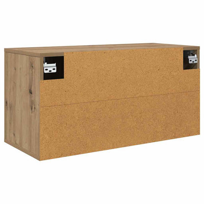 vidaXL 80 x 34.5 x 40 cm Artisan Oak