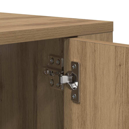 vidaXL Wall Mounted TV Cabinet 100 x 34.5 x 40 cm Artisan Oak
