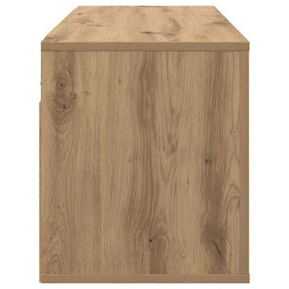vidaXL Wall Mounted TV Cabinet 100 x 34.5 x 40 cm Artisan Oak