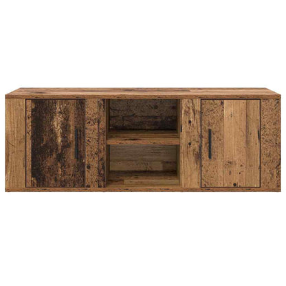 vidaXL TV Cabinet Old Wood 100 x 31.5 x 35 cm Engineered Wood