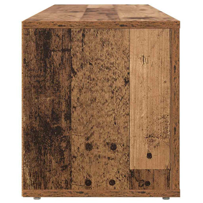 vidaXL TV Cabinet Old Wood 100 x 31.5 x 35 cm Engineered Wood