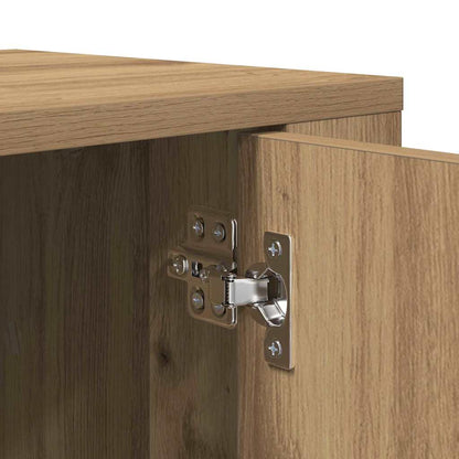 vidaXL TV Cabinet 100 x 31.5 x 35 cm Artisan Oak Engineered Wood