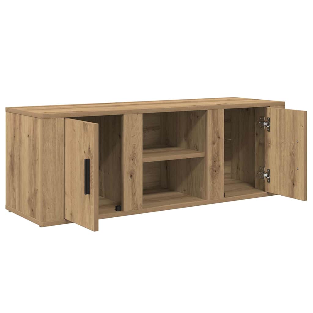 vidaXL TV Cabinet 100 x 31.5 x 35 cm Artisan Oak Engineered Wood