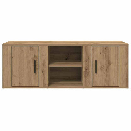 vidaXL TV Cabinet 100 x 31.5 x 35 cm Artisan Oak Engineered Wood