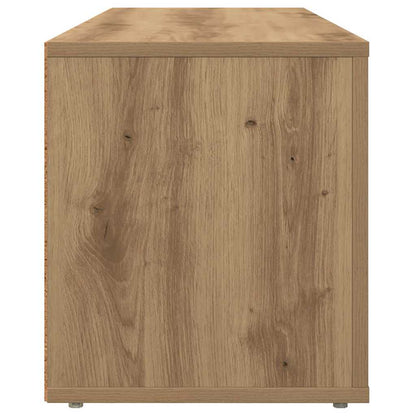 vidaXL TV Cabinet Artisan Oak 100 x 31.5 x 35 cm Engineered Wood