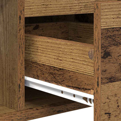 vidaXL Coffee Table Old Wood 90 x 50 x 26.5 cm Engineered Wood