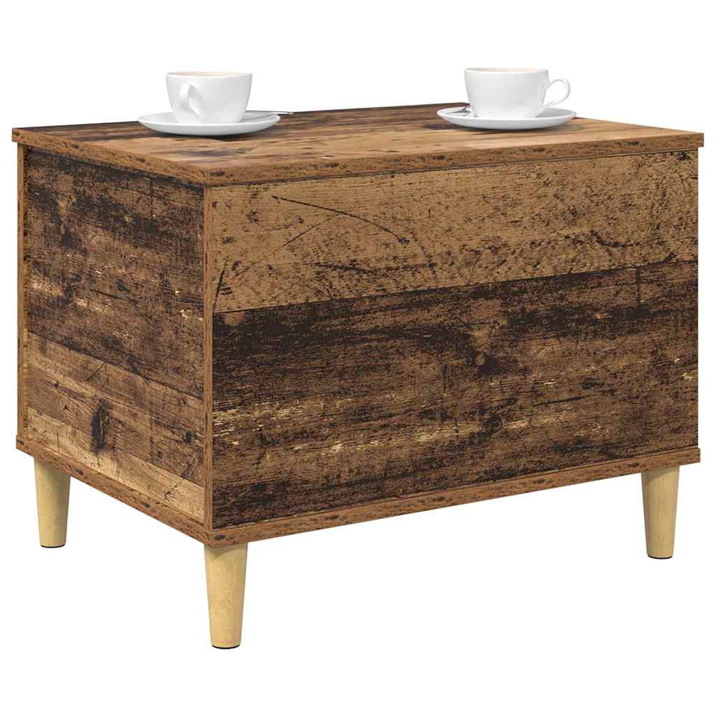 vidaXL Bedside Cabinet Old Wood 60 x 44.5 x 45 cm Engineered Wood