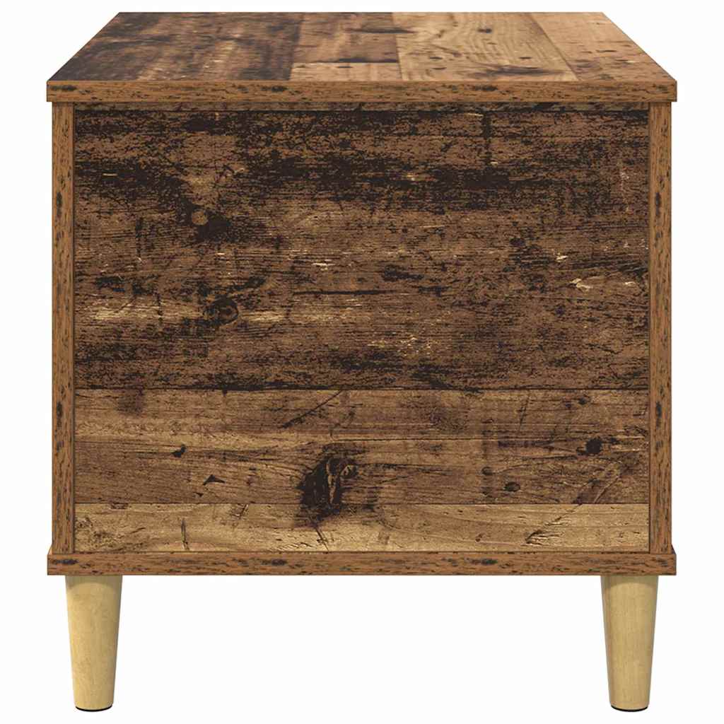 vidaXL Bedside Cabinet Old Wood 60 x 44.5 x 45 cm Engineered Wood