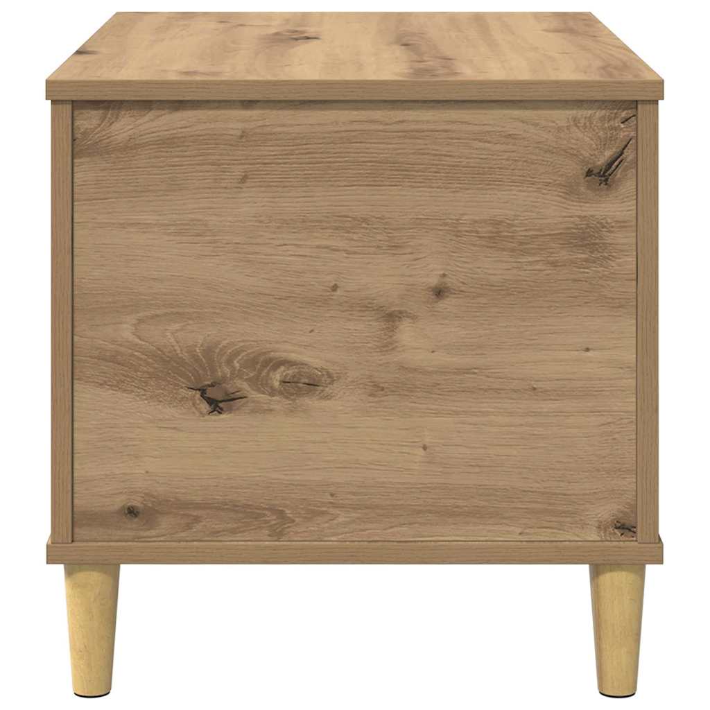 vidaXL Bedside Cabinet Artisan Oak 60 x 44.5 x 45 cm Engineered Wood