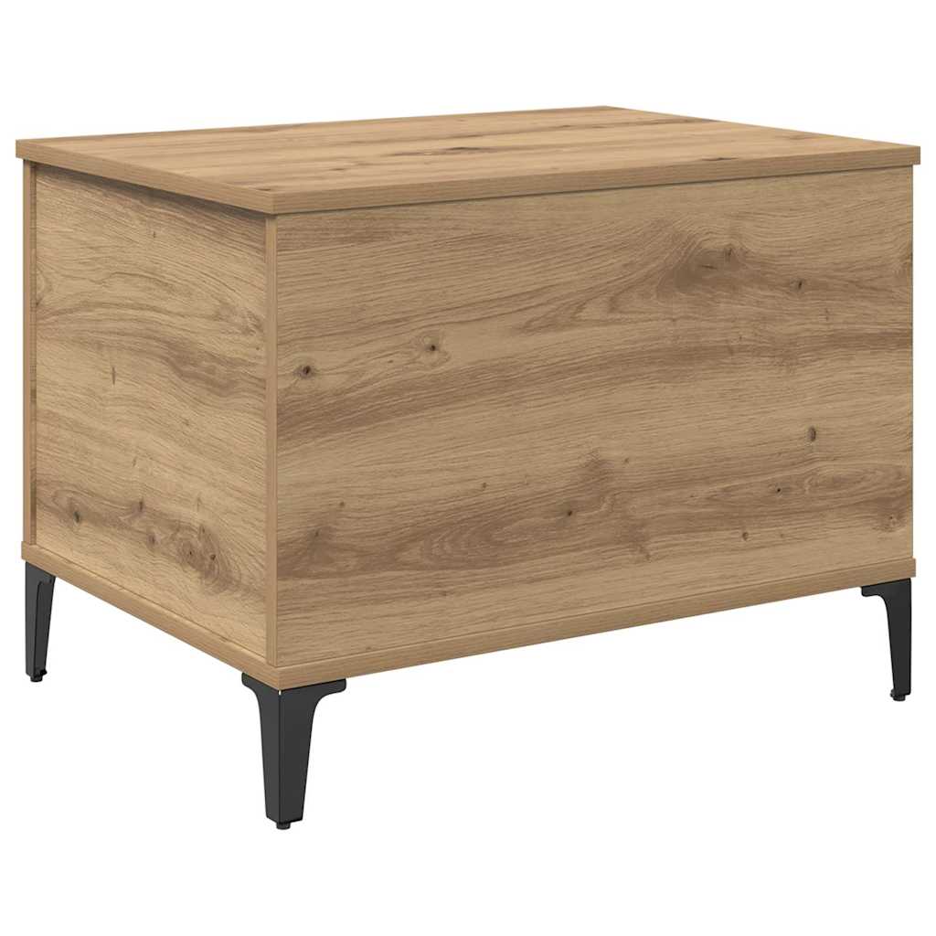 vidaXL Coffee Table Artisan Oak 60 x 44.5 x 45 cm Engineered Wood