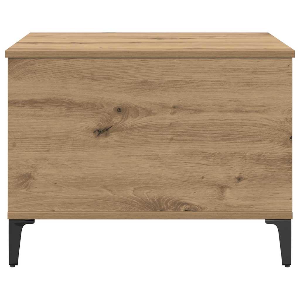 vidaXL Coffee Table Artisan Oak 60 x 44.5 x 45 cm Engineered Wood