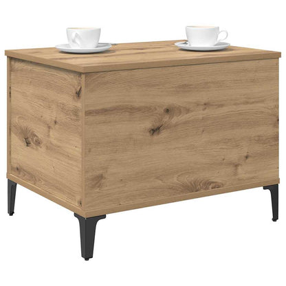 vidaXL Coffee Table Artisan Oak 60 x 44.5 x 45 cm Engineered Wood