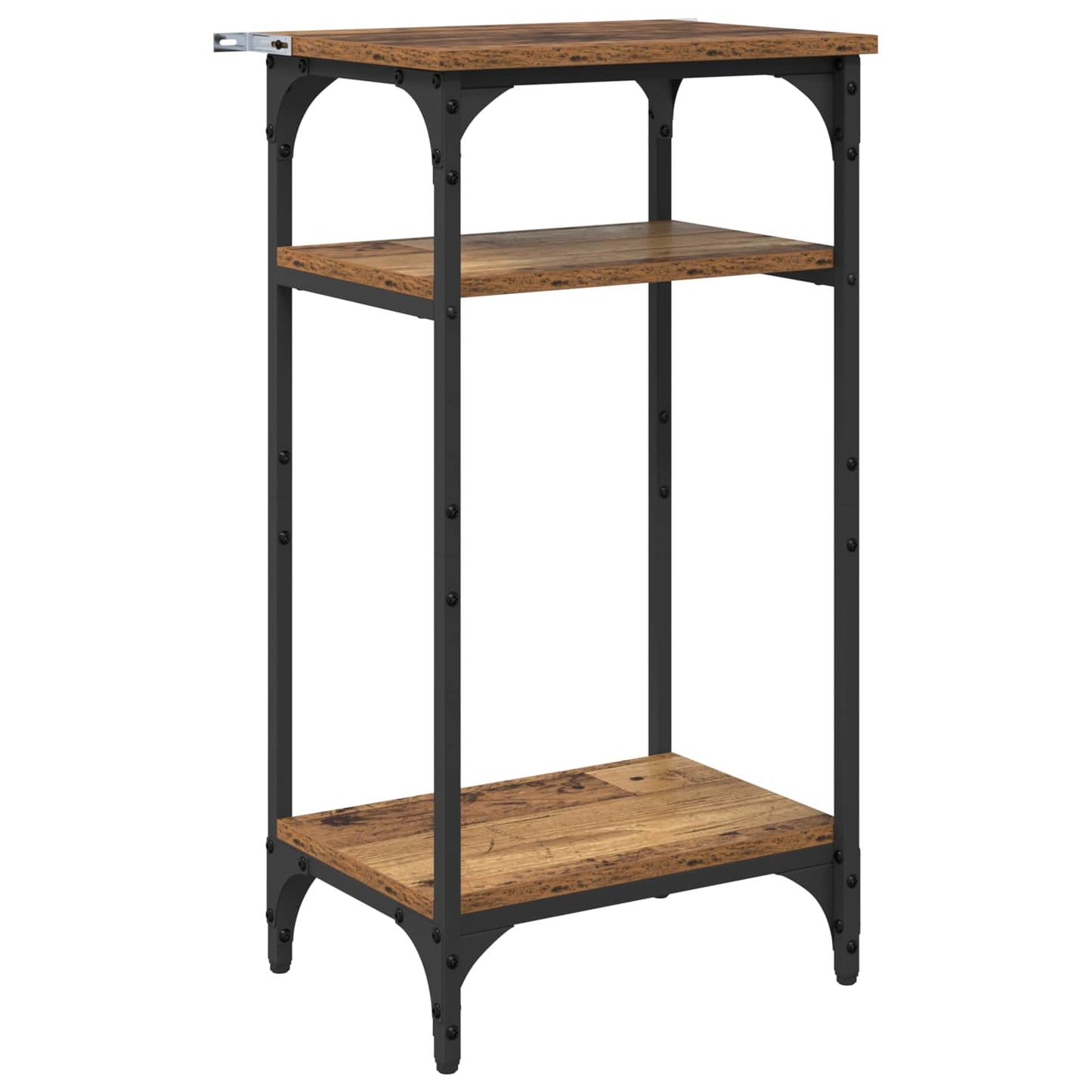 vidaXL Side Table Old Wood 40 x 30 x 75 cm Engineered Wood