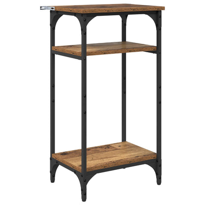 vidaXL Side Table Old Wood 40 x 30 x 75 cm Engineered Wood