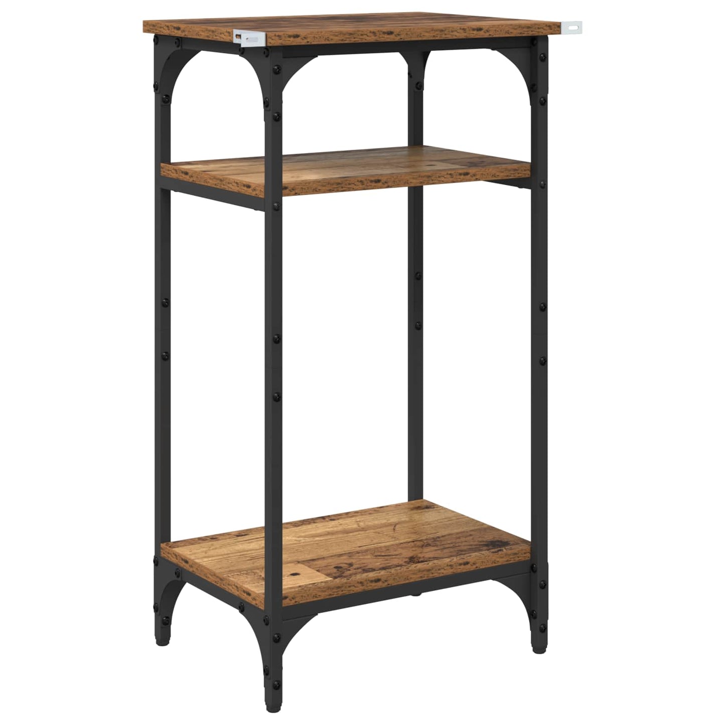 vidaXL Side Table Old Wood 40 x 30 x 75 cm Engineered Wood