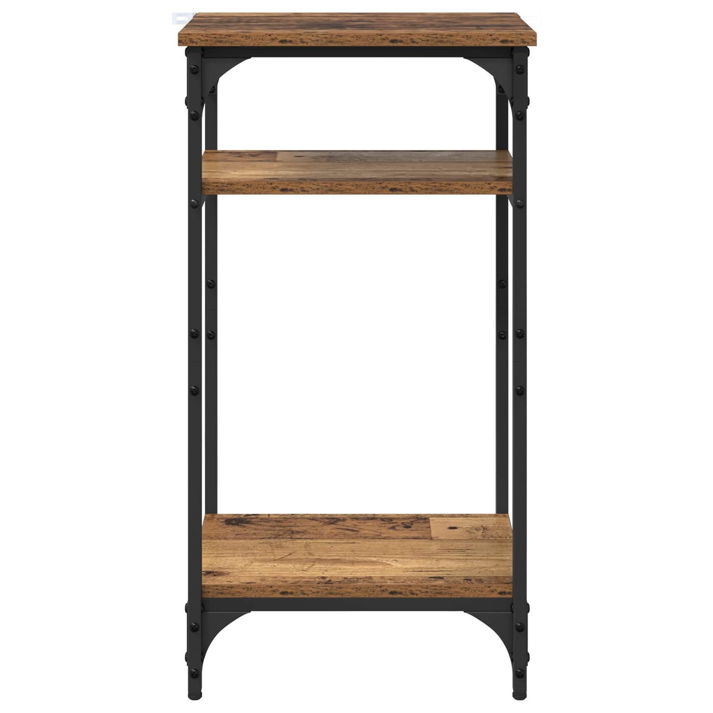 vidaXL Side Table Old Wood 40 x 30 x 75 cm Engineered Wood