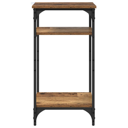 vidaXL Side Table Old Wood 40 x 30 x 75 cm Engineered Wood