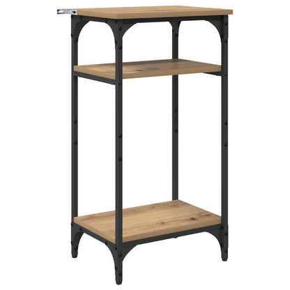 vidaXL Side Table Artisan Oak 40 x 30 x 75 cm Engineered Wood
