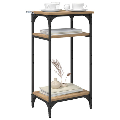 vidaXL Side Table Artisan Oak 40 x 30 x 75 cm Engineered Wood