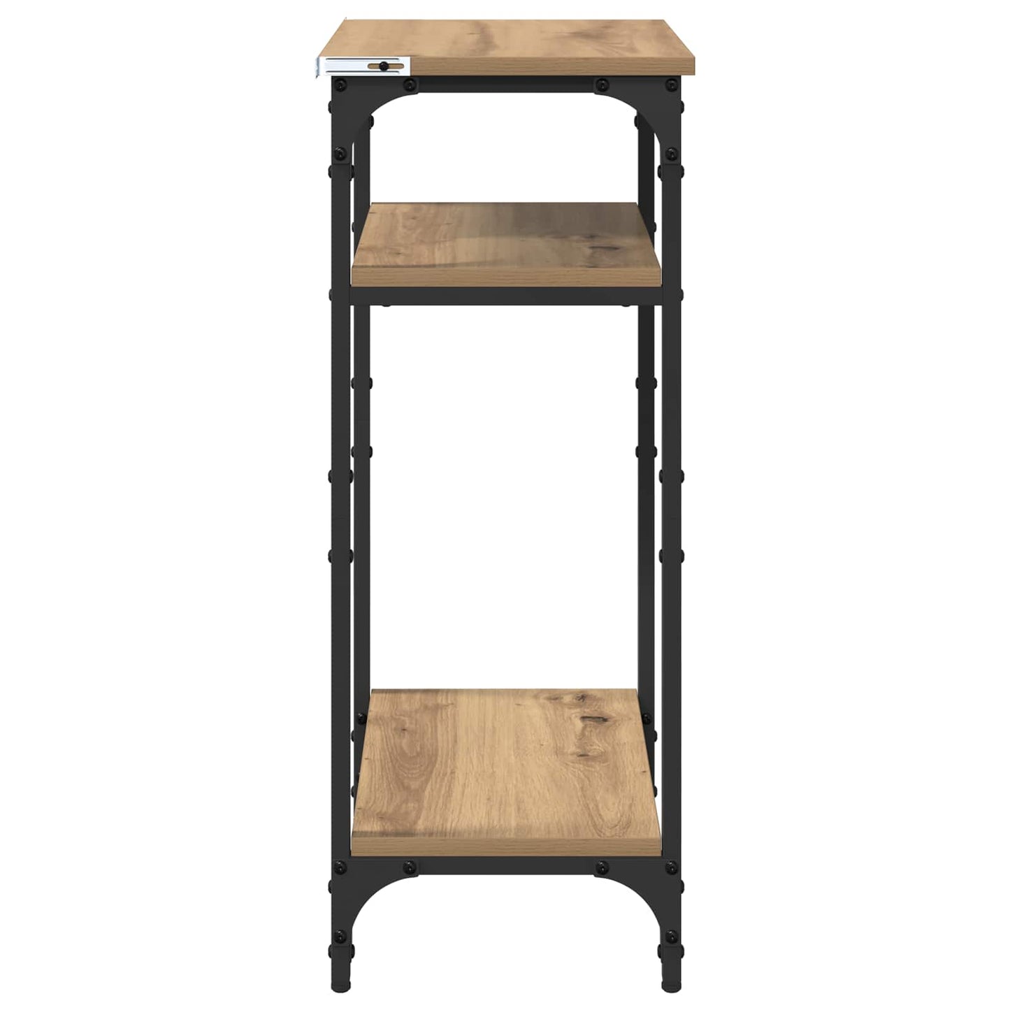 vidaXL Side Table Artisan Oak 40 x 30 x 75 cm Engineered Wood