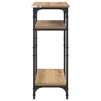 vidaXL Side Table Artisan Oak 40 x 30 x 75 cm Engineered Wood