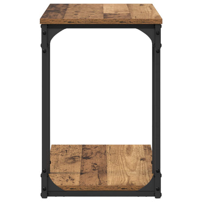 vidaXL Side Table Old Wood 50 x 35 x 52 cm Engineered Wood