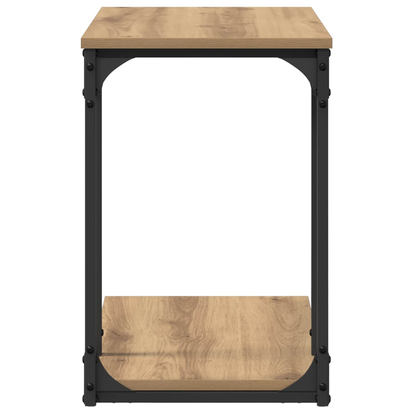 vidaXL Side Table Artisan Oak 50 x 35 x 52 cm Engineered Wood