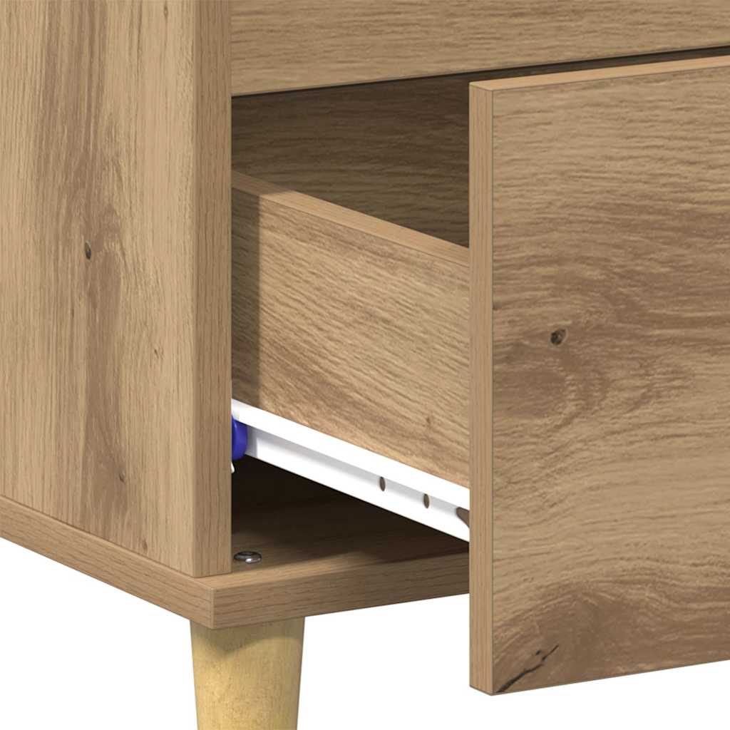 vidaXL Coffee Table Artisan Oak 90 x 50 x 35 cm Engineered Wood